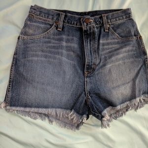Wrangler high rise shorts 14MWHRT